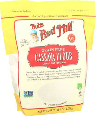 Bobs Red Mill Cassava Flour, 36 Ounce -- 4 per case