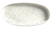 Schonwald Organic Pottery Unique White Platter, 10.25 inch -- 6 per case.
