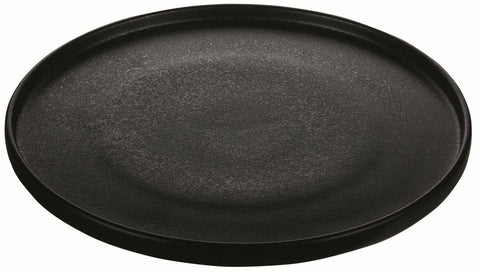 Schonwald Nara Round Black Dinner Plate -- 6 per case.