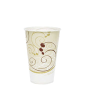 Solo Symphony Design Wax Coated Treated Paper Cold Cup, 12 Ounce -- 2000 per case.