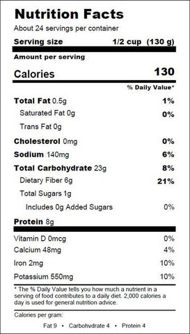 Furmanos Low Sodium All Natural Black Beans in Brine, 110 Ounce -- 6 per case