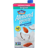 Blue Diamond Original Unsweetened Coconut Almond Breeze, 32 Ounce -- 12 per case.