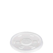 Translucent, Straw Slotted Lid For 10J10, 10Ky10, 12Fj10 -- 1000 Per Case.