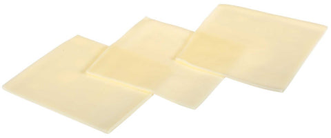 Land O Lakes American Alpine Lace White Process Cheese Slice, 5 Pound -- 4 per case.