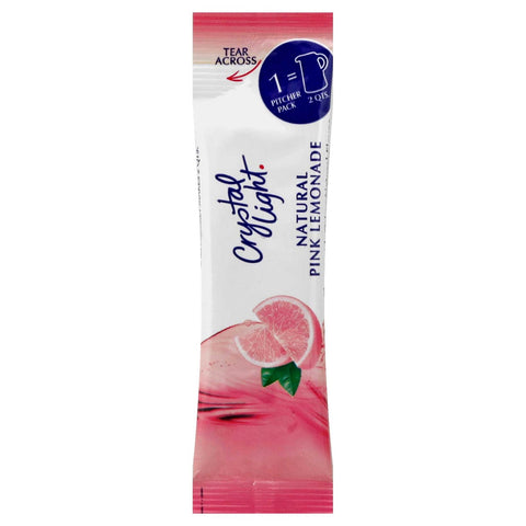 Crystal Light Pink Lemonade Drink Mix, 1.9 Ounce -- 12 per case.