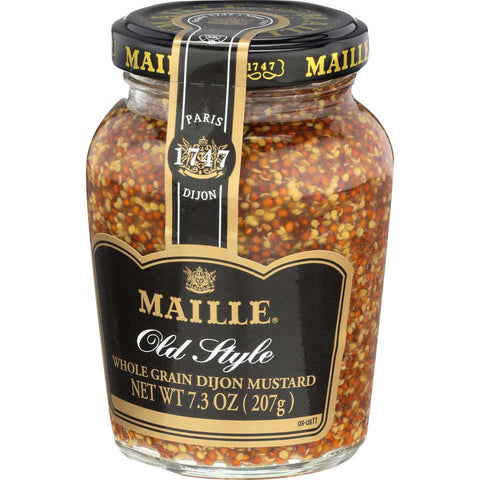 Maille Old Style Whole Grain Dijon Mustard, 7.3 Ounce -- 6 per case