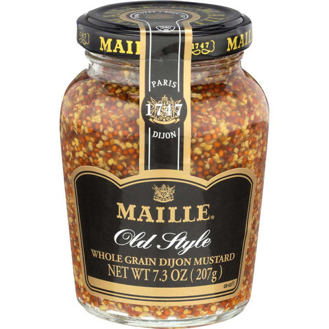 Maille Old Style Whole Grain Dijon Mustard, 7.3 Ounce -- 6 per case