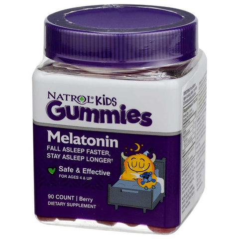 Natrol Kids Berry Melatonin Gummies - 90 count per pack