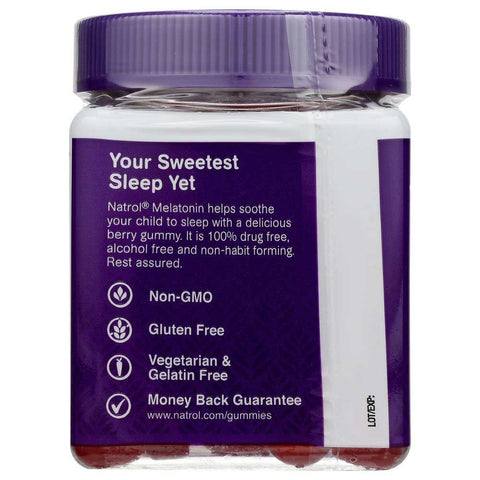 Natrol Kids Berry Melatonin Gummies - 90 count per pack
