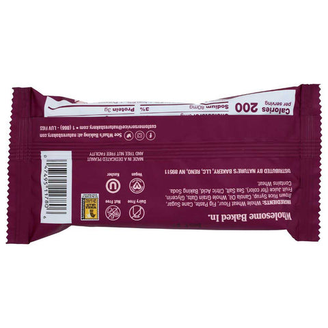 Natures Bakery Whole Wheat Fig Bar , 2.0 Ounce -- 12 per case.
