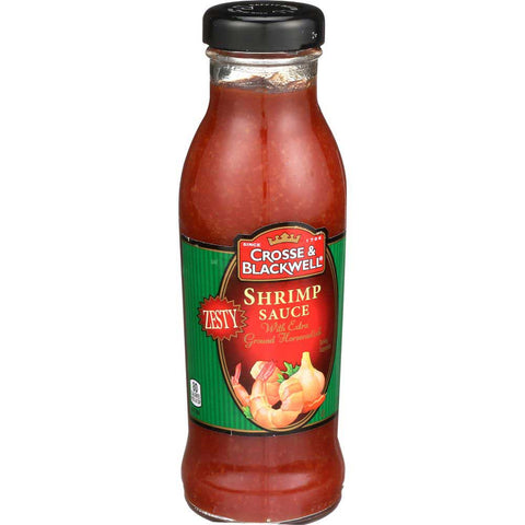 Crosse and Blackwell Zesty Shrimp Sauce, 12 Ounce -- 6 per case.
