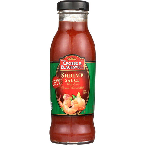 Crosse and Blackwell Zesty Shrimp Sauce, 12 Ounce -- 6 per case.