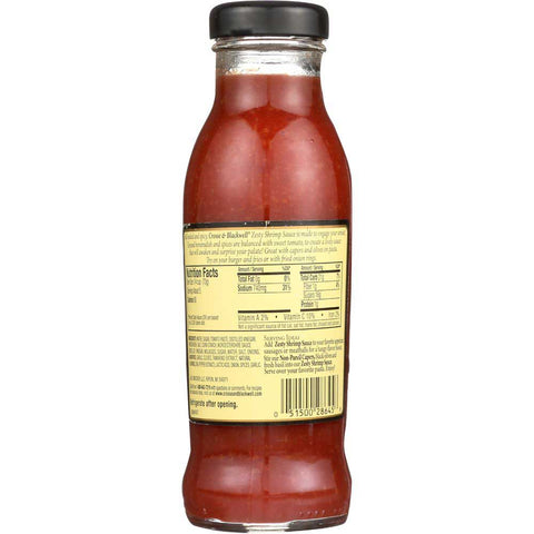 Crosse and Blackwell Zesty Shrimp Sauce, 12 Ounce -- 6 per case.