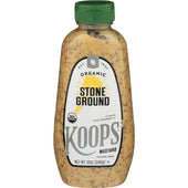Koops Organic Gluten Free Stone Ground Mustard, 12 Ounce -- 12 per case