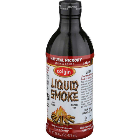 Colgin Hickory Liquid Smoke, 16 Ounce -- 6 per case.