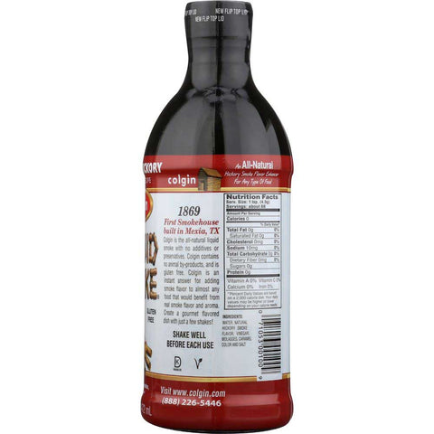 Colgin Hickory Liquid Smoke, 16 Ounce -- 6 per case.