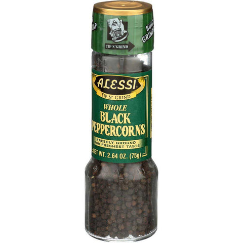 Alessi Large Black Peppercorn Grinder, 2.64 Ounce -- 6 per case.