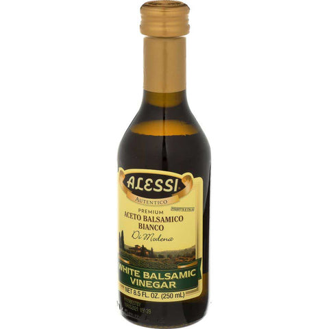 Alessi Balsamic Vinegar White - 8.5 Oz Pack -- 6 Per Case.