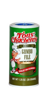 Tony Chacheres Gumbo File Soup, 1.25 Ounce -- 12 per case