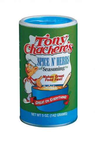 Tony Chacheres Herb and Spice Seasoning, 5 Ounce -- 6 per case