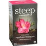 Steep by Bigelow Organic Rooibos Hibiscus Herbal Tea - 20 tea bags per pack -- 6 packs per case