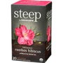 Steep by Bigelow Organic Rooibos Hibiscus Herbal Tea - 20 tea bags per pack -- 6 packs per case