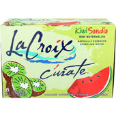 LaCroix Natural Kiwi Sandia Sparkling Water, 12 Fluid Ounce - 8 count per pack -- 3 packs per case