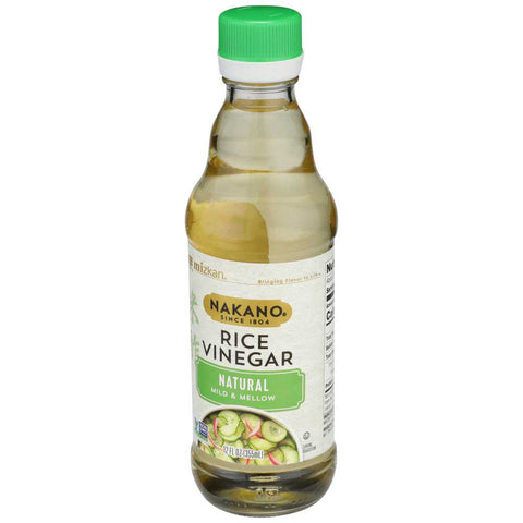 Nakano Rice Vinegar Natural - 12 ounce -- 6 per case.