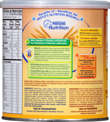 Nestle Nestum BL Infant Cereals, 10.57 Ounce -- 12 per case.
