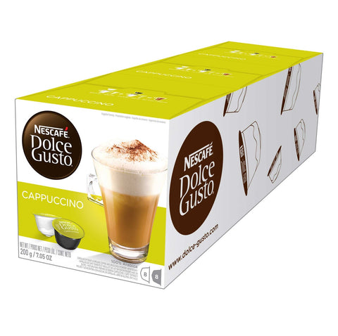 Nescafe Dolce Gusto Cappuccino, 0.41 Ounce -- 3 per case.