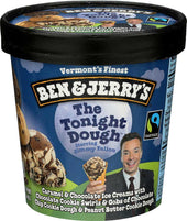 Ben and Jerrys The Tonight Dough Caramel and Chocolate Ice Cream, 1 Pint -- 8 per case