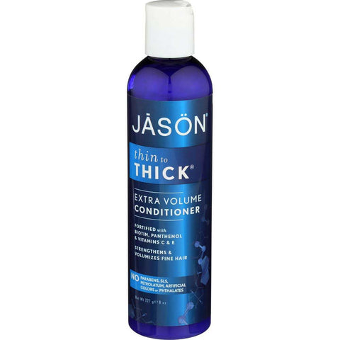 Jason Thin to Thick Extra Volume Conditioner, 8 Fluid Ounce