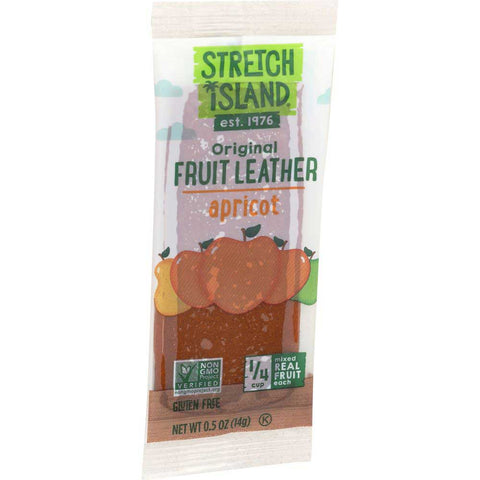Stretch Island Abundant Apricot Fruit Leather, 0.5 Ounce -- 30 per case.