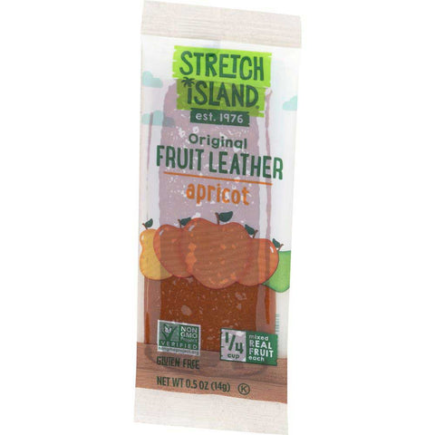 Stretch Island Abundant Apricot Fruit Leather, 0.5 Ounce -- 30 per case.