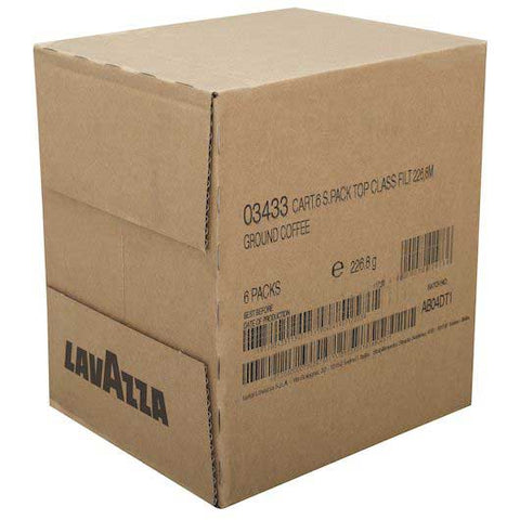 Lavazza Top Class Filter Ground Coffee, 226.8 Gram -- 6 per case