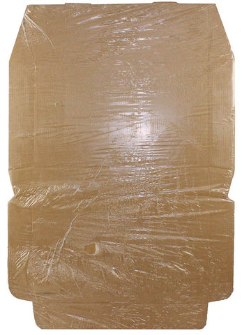Royal White Full Pan Corrugated Catering Box, 21 x 3 x 3 inch -- 50 per case.