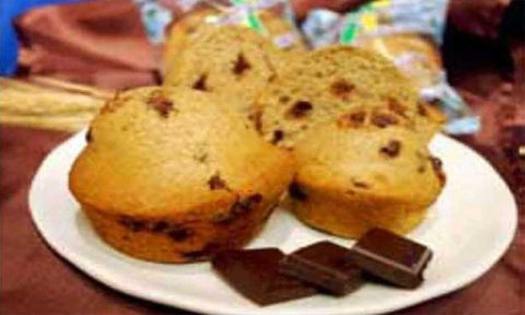Sky Blue Foods Whole Grain Simply Chocolate Chip Mini Muffin, 1.6 Ounce -- 96 per case