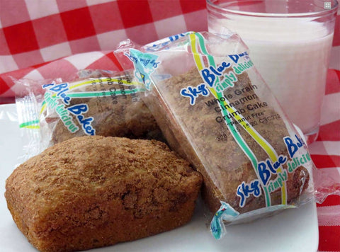 SKY Blue Foods Whole Grain Cinnamon Crumb Loaf, 3 Ounce -- 72 per case