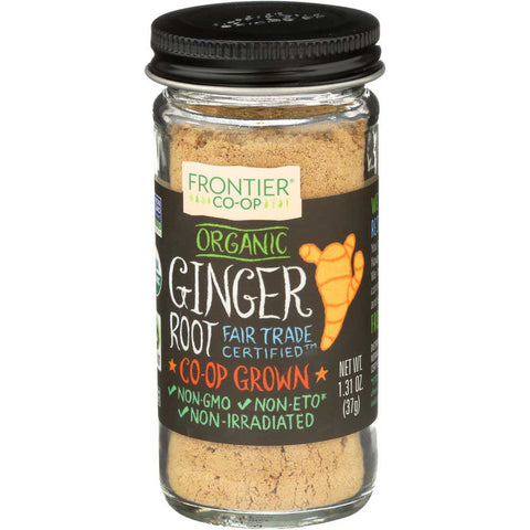 Frontier Herb Organic Ginger Root Powder, 1.31 Ounce.