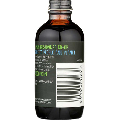 Frontier Herb Vanilla Extract, 4 Fluid Ounce.