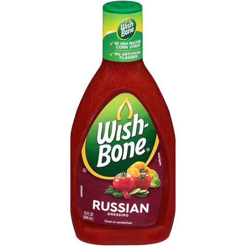 Wish Bone Russian Dressing, 15 Fluid Ounce -- 6 per case.