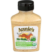 Annies Organic Horseradish Mustard, 9 Ounce -- 12 per case.
