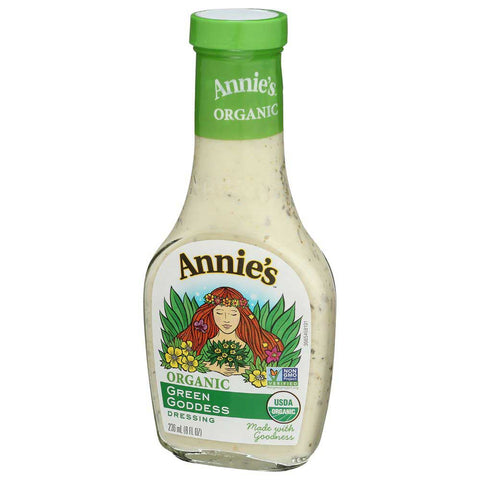 Annies Naturals Organic Green Goddess Dressing, 8 Ounce -- 6 per case.