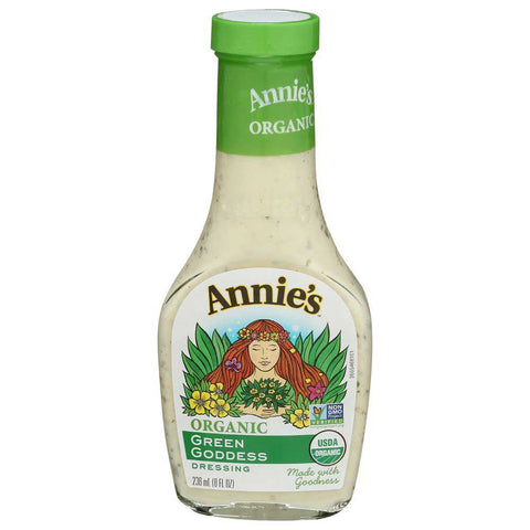 Annies Naturals Organic Green Goddess Dressing, 8 Ounce -- 6 per case.