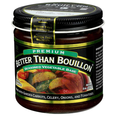 Better Than Bouillon Seasoned Vegetable Base, 8 Ounce -- 6 per case