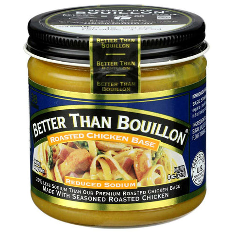 Betterthan Reduced Sodium All Natural Chicken, 8 Ounce -- 6 per case.