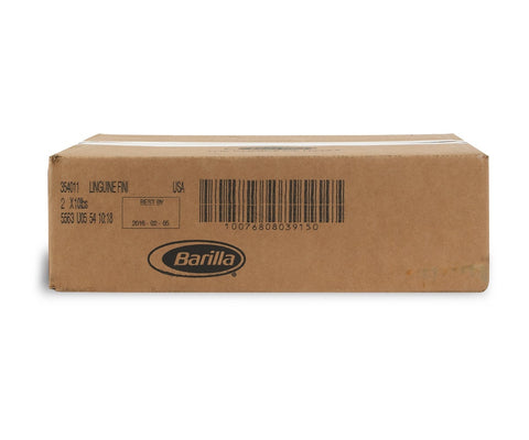 Barilla Linguini Fini Pasta, 10 Pound -- 2 Case