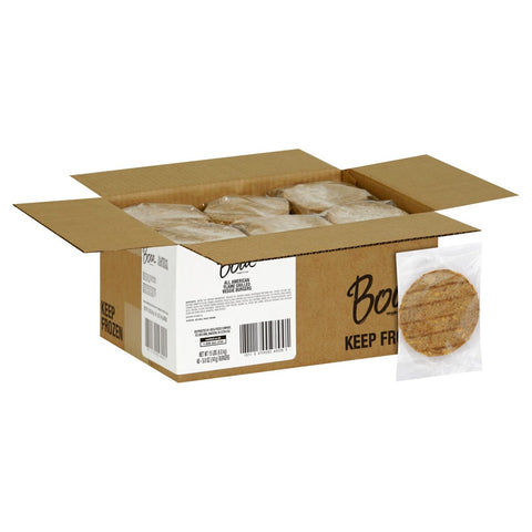 Kraft Frozen Boca Alliant American Burger, 5 Ounce -- 48 per case.