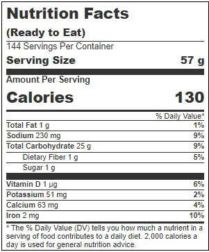 Gold Standard Baking Fully Sliced Plain English Muffin - 144 count per pack -- 1 pack per case