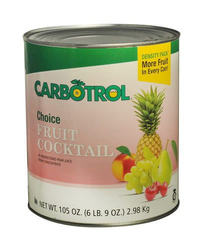 Fruit Carbotrol Fruit Cocktail 6 Case 10 Can
